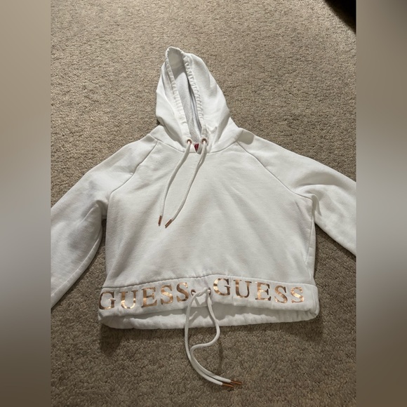 Guess white hoodie - Picture 1 of 3